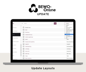 somedo Software Update Layoutfunktionen